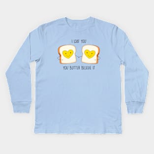 Sandwiches and love Kids Long Sleeve T-Shirt